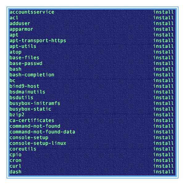 Как получить список установленных пакетов на Ubuntu / Debian Linux