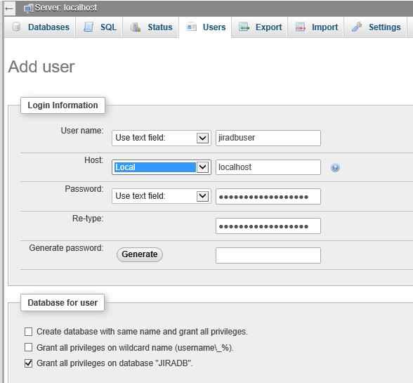 установка и настройка jira