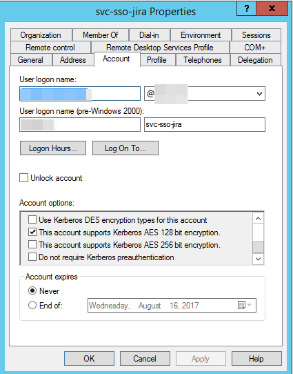 Авторизация JIRA с использованием SSO