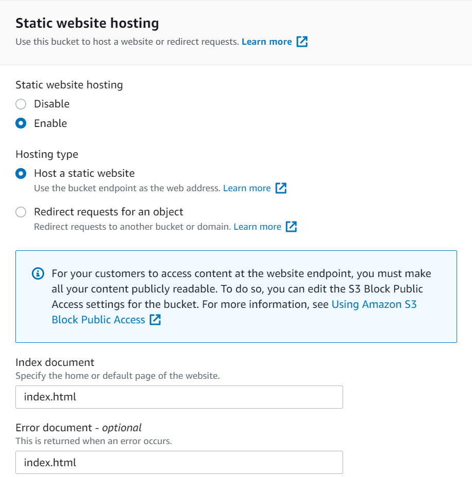 Заливаем веб-приложение на CDN от AWS