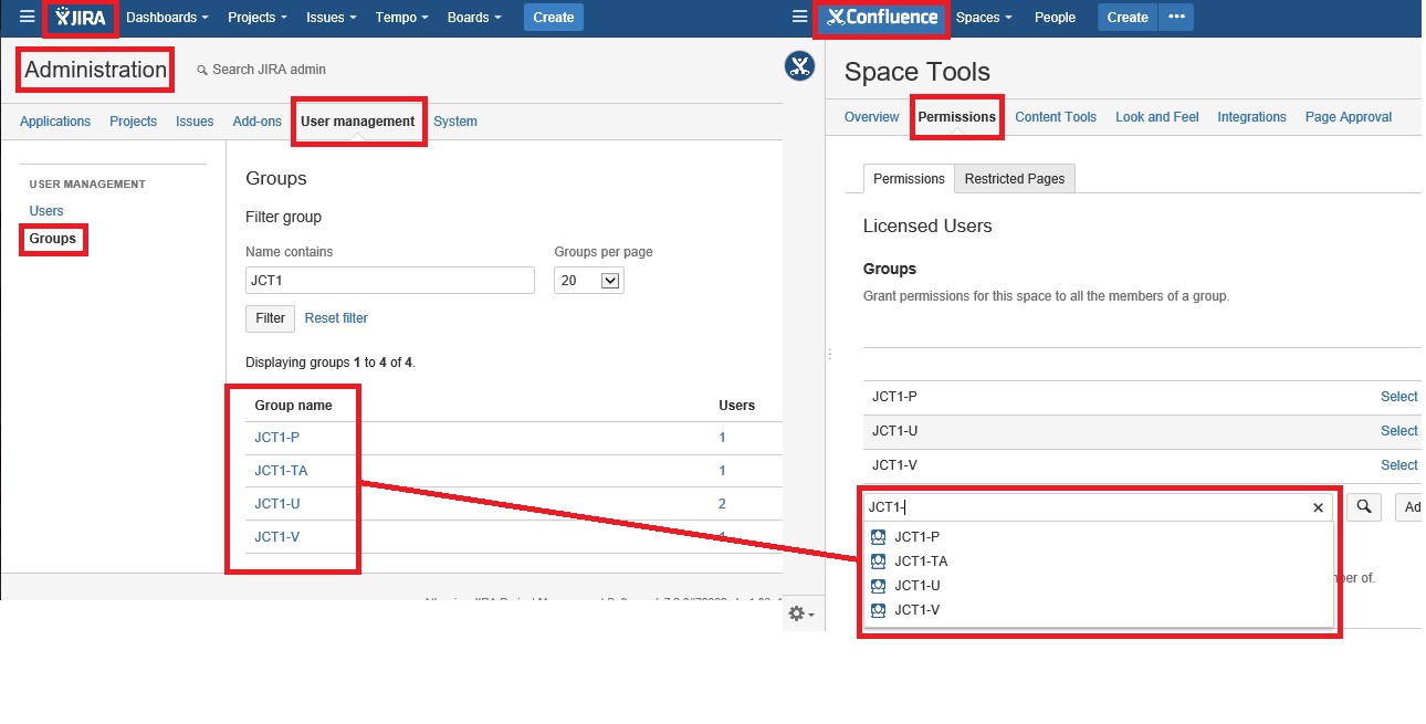 Интеграция JIRA с Confluence