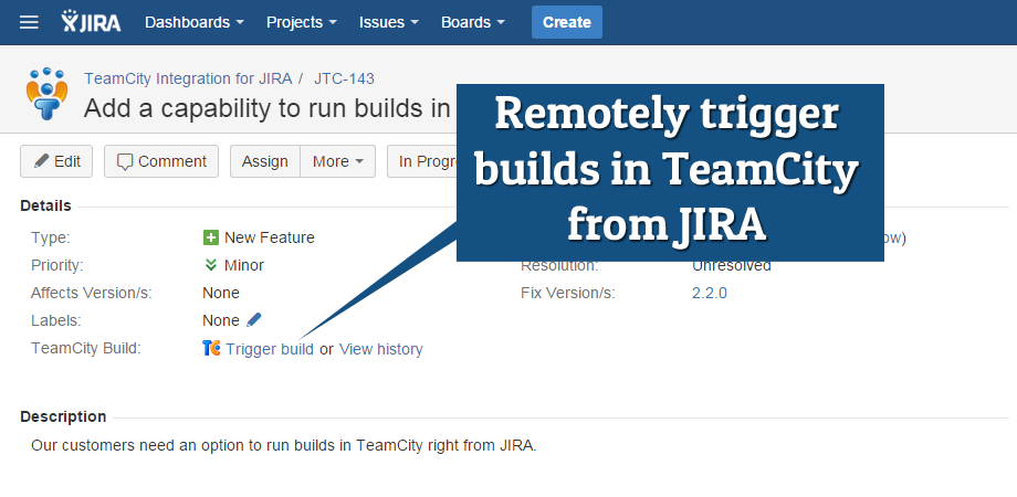 Jira + TeamCity