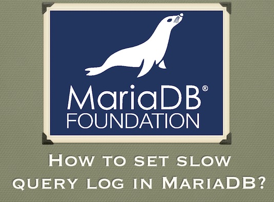 Как включить журнал медленных запросов MariaDB