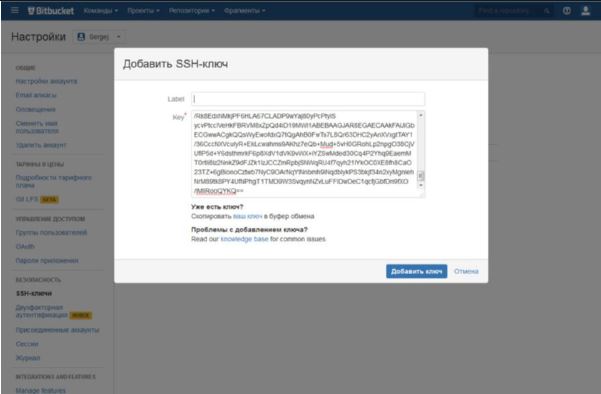 Как подружить хостинг-панель VESTA и Bitbucket