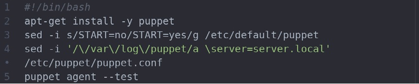 Использование PUPPET + FOREMAN
