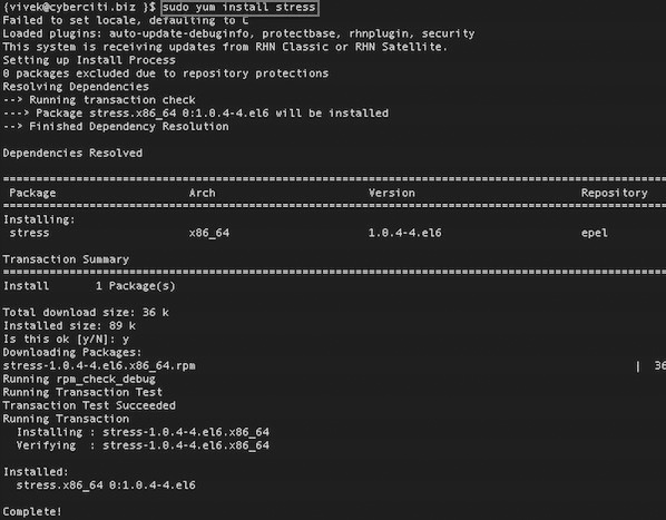 Стресс тест процессора и памяти (VM) на Linux