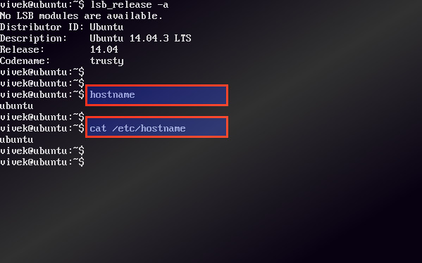 Как изменить имя сервера (ПК) на Ubuntu Linux