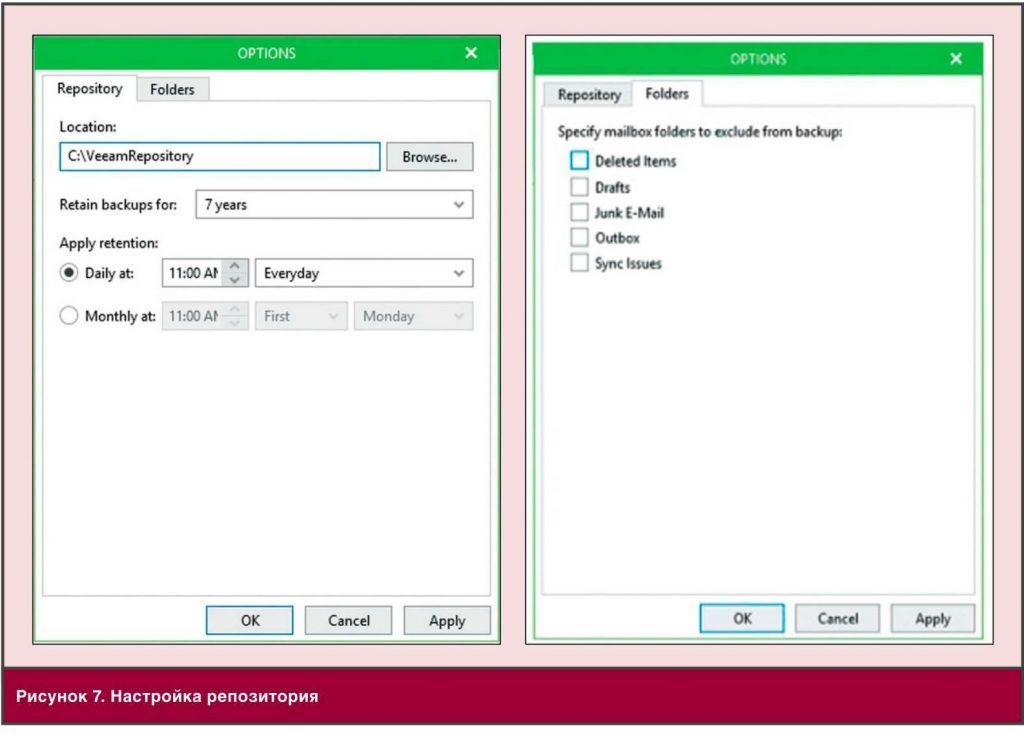 резервная копия office 365